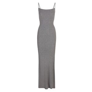 SKIMS Gray Maxi Dress